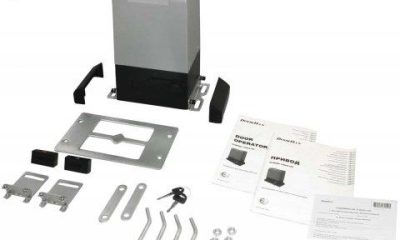 Комплект привода SL-800KIT, в составе привода SLIDING-800 со встроенным приемником, рейка DHRACK 4 шт,ключ-кнопка KEYSWITCH-N, фотоэлементы PHOTOCELL-N, сигнальная лампа LAMP