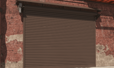 СТАЛЬНЫЕ РУЛОННЫЕ ВОРОТА С ВАЛЬНЫМ ЭЛЕКТРОПРИВОДОМ ИЗ ПРОФИЛЯ RHS117, RHS117P