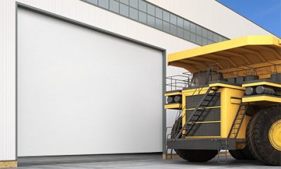 ПРОМЫШЛЕННЫЕ СЕКЦИОННЫЕ ВОРОТА ИЗ АЛЮМИНИЕВЫХ ПАНЕЛЕЙ ISD03