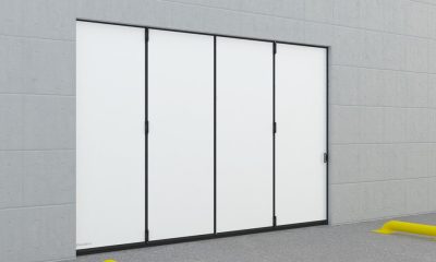 ПРОМЫШЛЕННЫЕ ОТКАТНЫЕ ВОРОТА С НИЖНЕЙ НАПРАВЛЯЮЩЕЙ