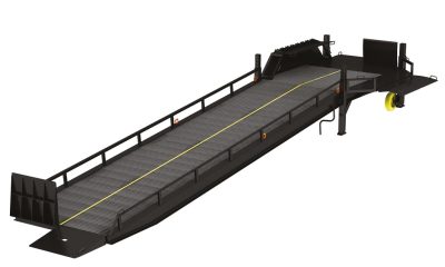 Рампа мобильная с трехсторонней загрузкой