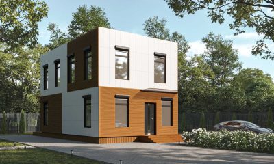 УЛЬТРАСОВРЕМЕННЫЙ ТИПОВОЙ ЭНЕРГОЭФФЕКТИВНЫЙ ДОМ EFFECT EURO 118