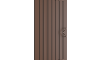 КАЛИТКА В АЛЮМИНИЕВОЙ РАМЕ С ЗАПОЛНЕНИЕМ ПРОФЛИСТОМ PSD-P