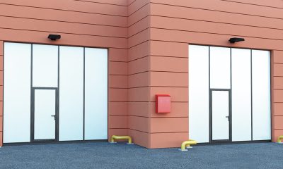 ПРОМЫШЛЕННЫЕ СКЛАДНЫЕ ВОРОТА БЕЗ НИЖНЕЙ НАПРАВЛЯЮЩЕЙ