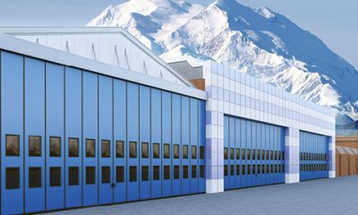 Промышленные складные, откатные и распашные ворота